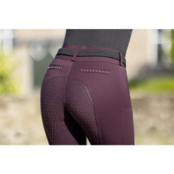 Pantalón Helene de asiento completo en silicona HKM Rojo oscuro