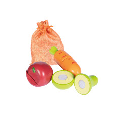 Alimentos de madera Hobby Horsing 3 piezas HKM