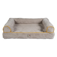 Sofá para perro Anam Cara HKM Topo / dorado amarillo