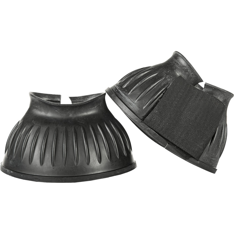 Campanas de goma con cierre de velcro 1 par HKM Campanas de goma con cierre de velcro 1 par HKM
