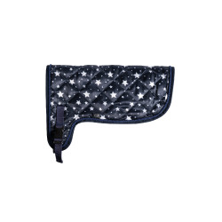Cobertura Hobby Horsing Print HKM Azul marino estrellas