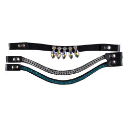 Frontales Hobby Horsing lote de 3 HKM Azul / plateado