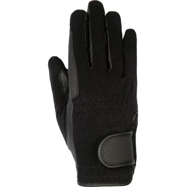 Guantes de invierno de cuero sintético HKM Guantes de invierno de cuero sintético HKM