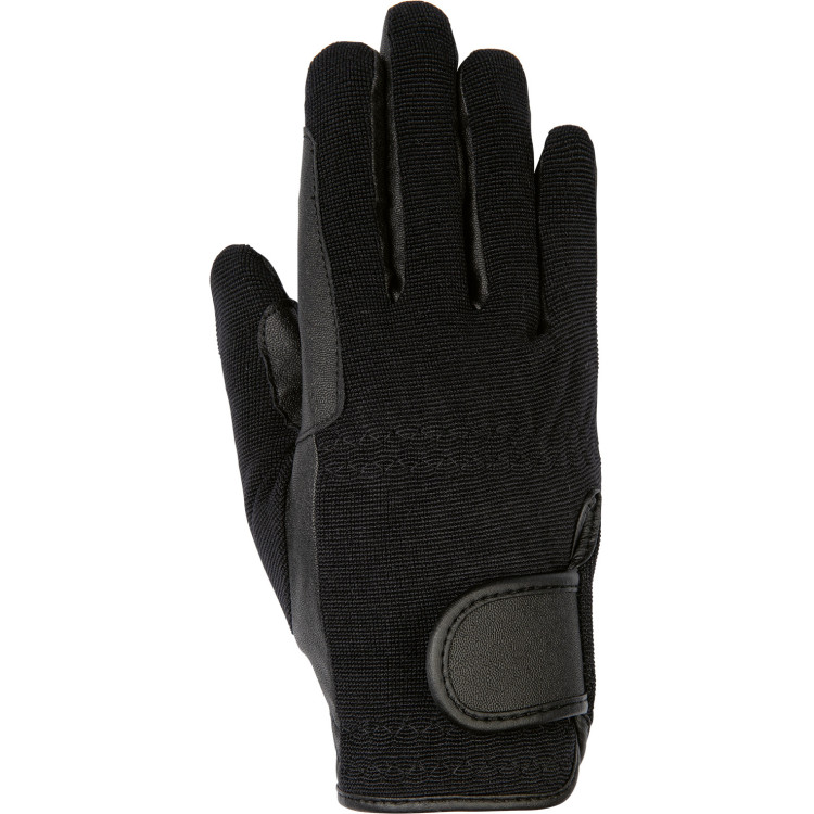 Guantes de invierno de cuero sintético HKM Guantes de invierno de cuero sintético HKM
