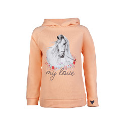 Sudadera con capucha Spirit HKM Albacoque Naranja