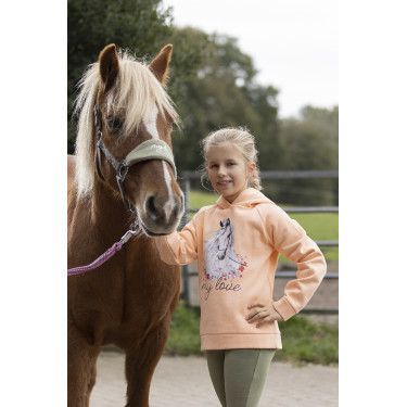 Sudadera con capucha Spirit HKM Albacoque Naranja