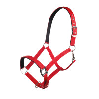 Cabezada Charming forro suave HKM Cereza