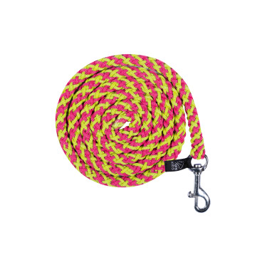 Longe Hobby Horsing HKM Rosa / amarillo Longe Hobby Horsing HKM Rosa / amarillo