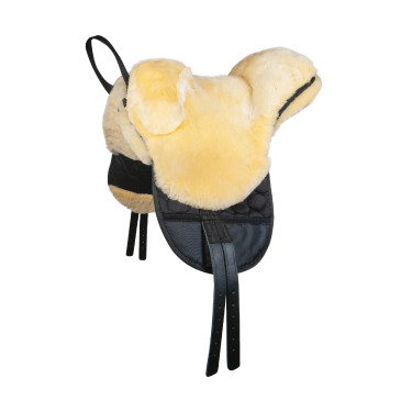 Silla de montar de auténtica piel de oveja HKM