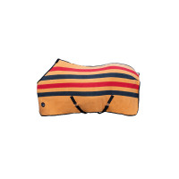 Manta secante Professional Premium HKM Negro / rojo / dorado