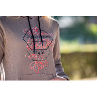 Sudadera con capucha Savona Style HKM Gris pardo Marrón Sudadera con capucha Savona Style HKM Gris pardo Marrón