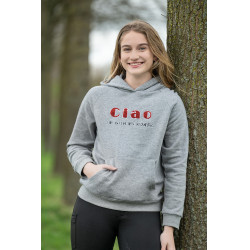 Sudadera con capucha Ruby HKM Gris claro / mezcla