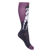Calcetines para niños Helsinki HKM Lila / marrón Rosa Calcetines para niños Helsinki HKM Lila / marrón Rosa