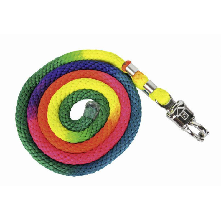 Longe multicolor con mosquetón antipánico HKM Longe multicolor con mosquetón antipánico HKM