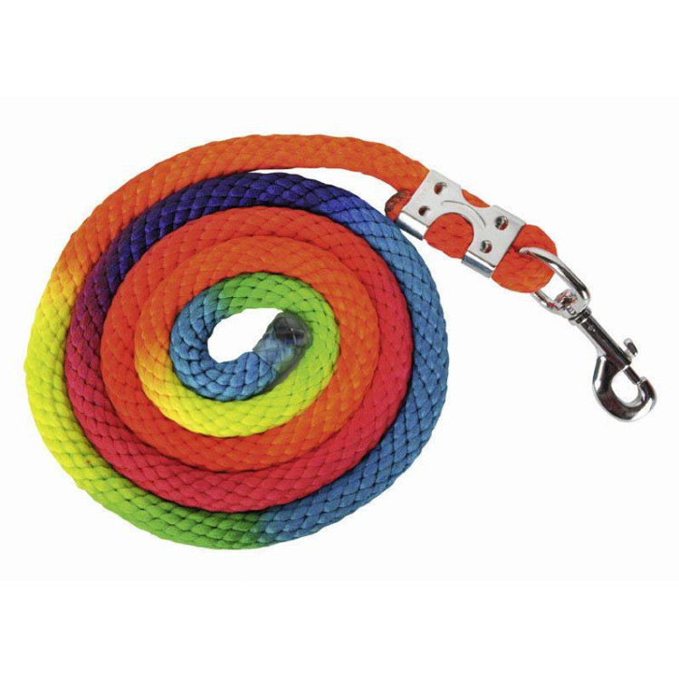 Longe multicolor con mosquetón HKM Longe multicolor con mosquetón HKM