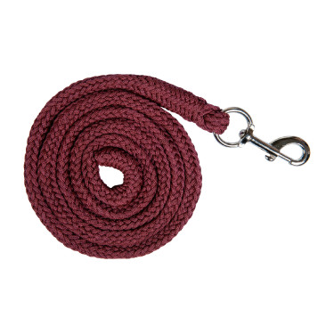 Longe Stars con mosquetón HKM Rojo oscuro