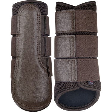 Gamaschen Breath HKM Castaño Marrón