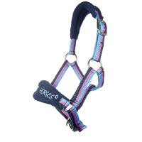 Cabezada Funny Horses HKM Azul oscuro, azul, rosa oscuro Multicolor Cabezada Funny Horses HKM Azul oscuro, azul, rosa oscuro Multicolor