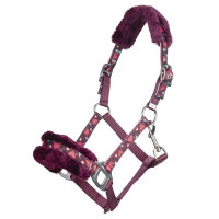 Cabezada Heart HKM Rojo oscuro Cabezada Heart HKM Rojo oscuro