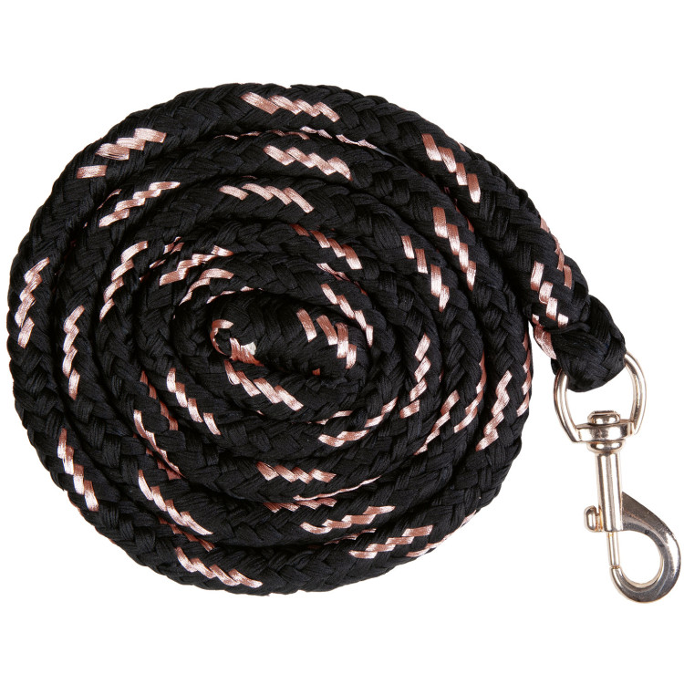 Longe Rosegold con mosquetón HKM