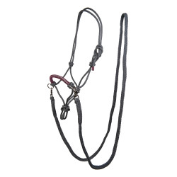 Cabezada etológica Strass con riendas / ramales HKM