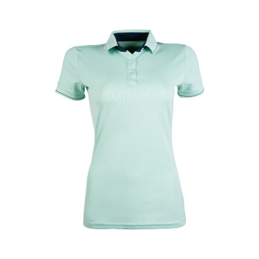 Polo Clásico HKM Menta Verde