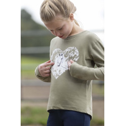 Polo de manga larga Horse Spirit HKM Polo de manga larga Horse Spirit HKM