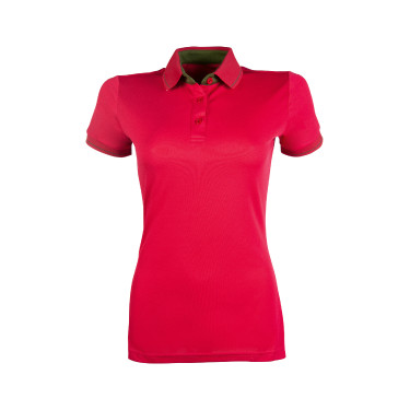 Polo Clásico HKM Arándano Rosa