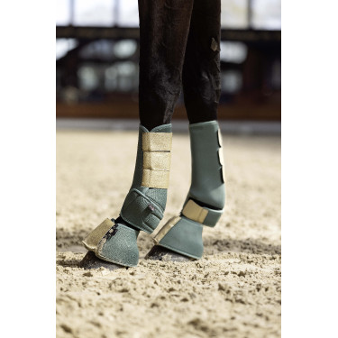 Gueteras softoprène Colour Pro HKM Verde oliva