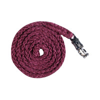 Longe Berry con mosquetón antipánico HKM Rojo oscuro