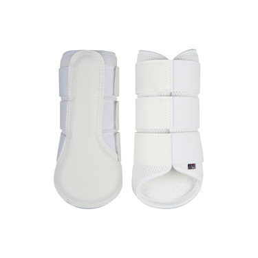 Gamaschen Breath HKM Blanco roto / blanco