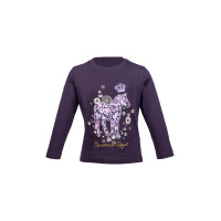 Polo de manga larga Lola HKM Lila oscuro