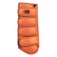 Protectores de doma Edinburgh traseros HKM Brandy Marrón