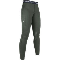 Leggings Wien Style con rodilleras de silicona HKM Leggings Wien Style con rodilleras de silicona HKM