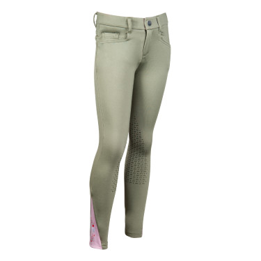 Pantalón Horse Spirit con rodilleras de silicona HKM Pantalón Horse Spirit con rodilleras de silicona HKM