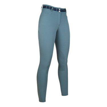 Pantalón Monaco Style con rodilleras de silicona HKM Salvia Violeta