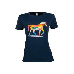 Camiseta Caballo Colorido HKM Camiseta Caballo Colorido HKM