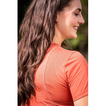 T-shirt Edinburgh Mesh HKM UV 50+ Brandy Marrón