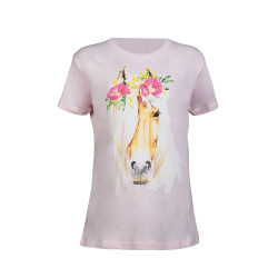Camiseta infantil Flower Horse HKM Camiseta infantil Flower Horse HKM