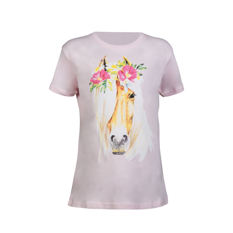 Camiseta infantil Flower Horse HKM Camiseta infantil Flower Horse HKM
