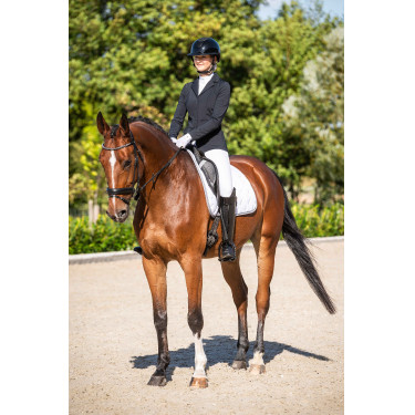 Dressuurdeken Competitie HKM Blanca / Plata Blanco