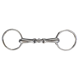 Mors doble rotura anatómico de 18 mm en acero inoxidable HKM Mors doble rotura anatómico de 18 mm en acero inoxidable HKM