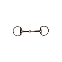 Muserola con oliva anatómica Rosegold 16 mm HKM