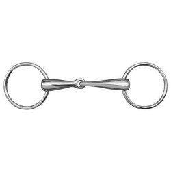 Bocado de 18 mm en acero inoxidable macizo HKM Bocado de 18 mm en acero inoxidable macizo HKM