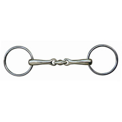 Mors doble rotura de 18 mm en acero inoxidable HKM