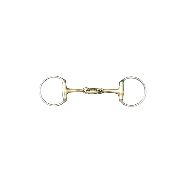Mors de doble rotura de 18 mm en alpaca HKM