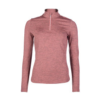 Camiseta funcional Rosewood Melange HKM Oxido Marrón Camiseta funcional Rosewood Melange HKM Oxido Marrón