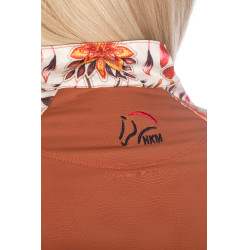 Camiseta funcional Essentials Flower HKM Marrón / cobre Naranja