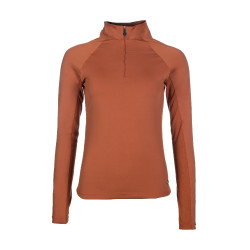 Camiseta funcional Essentials HKM Cobre Marrón