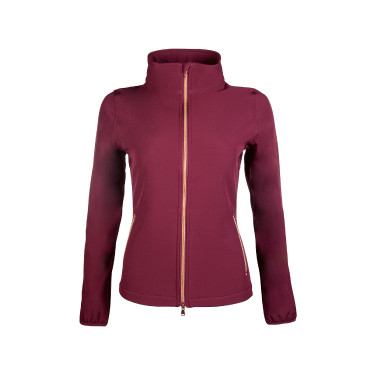 Chaqueta softshell Lily HKM Rojo oscuro
